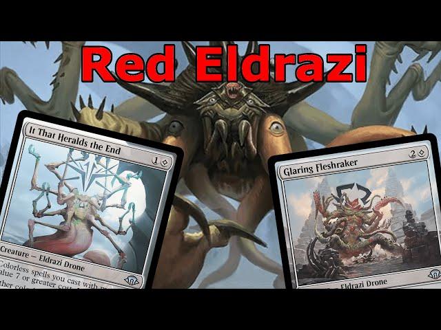 ELDRAZI GO BRRRRRRR!  Red Eldrazi Aggro (Legacy MH3 / Modern Horizons 3 MTG)