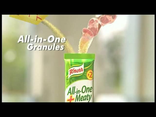 Knorr All-in-One + Meaty Seasoning Granules TVC