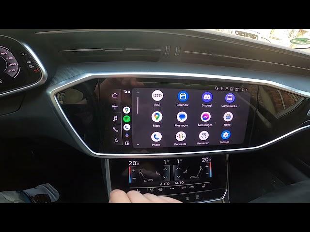 How to Use Android Auto in Audi A6 C8 ( 2018 - now ) | Activate Android Auto