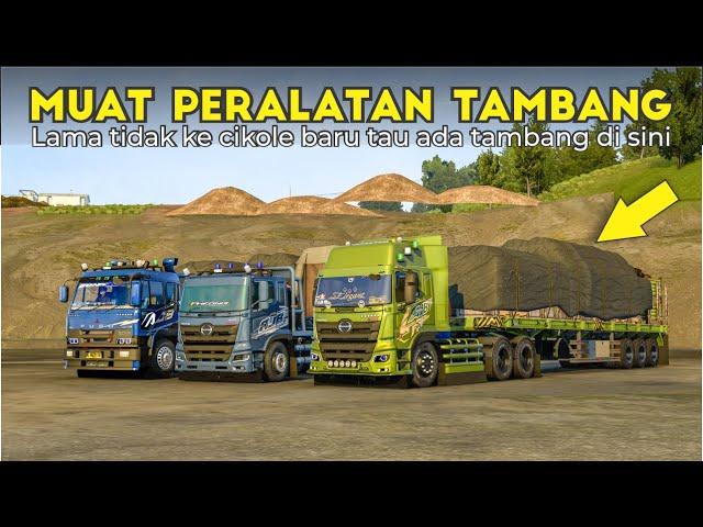 CONVOY MUAT EQUIPMENT 60 TON PAKE HINO 350 FULL MODIF 