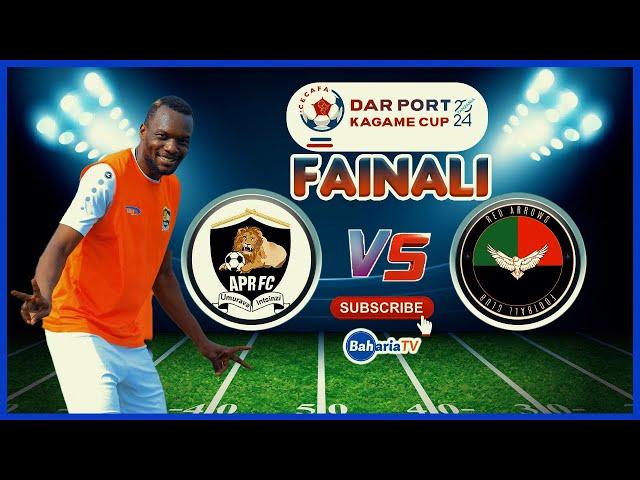 # LIVE: APR FC ( 1 ) vs ( 1 ) RED ARROWS //FAINALI YA KAGAME CUP 2024 TANZANIA