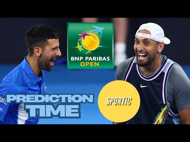 Djokovic-Kyrgios Potential Clash! | 2025 Indian Wells Draw Preview & Predictions