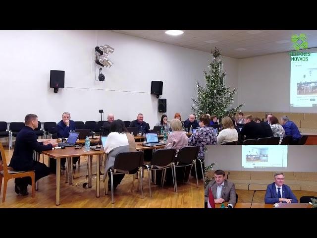 Rēzeknes novada domes sēde 19.12.2024