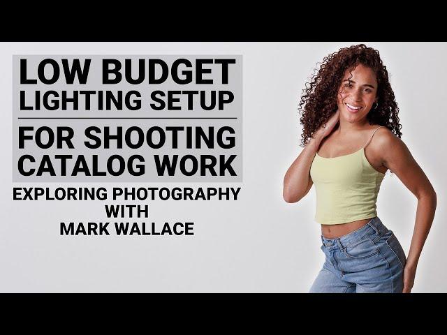 One Light + One Giant Umbrella: Catalog Photos on a Budget | Mark Wallace | Exploring Photography