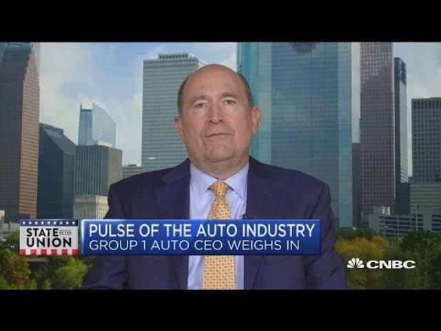 Group 1 Automotive CEO Earl Hesterberg on health of auto industry