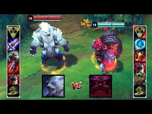 VOLIBEAR vs ORNN FULL BUILD FIGHTS & Best Moments!