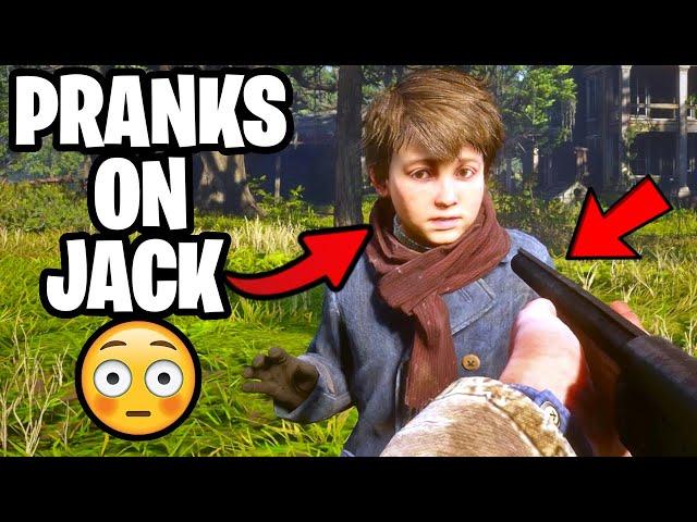 The Most BRUTAL Ways To Prank JACK! | Red Dead Redemption 2