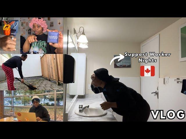 Support Worker in Canada | Night Shifts, Daily Life Vlog & Sayabling Unboxing + Review