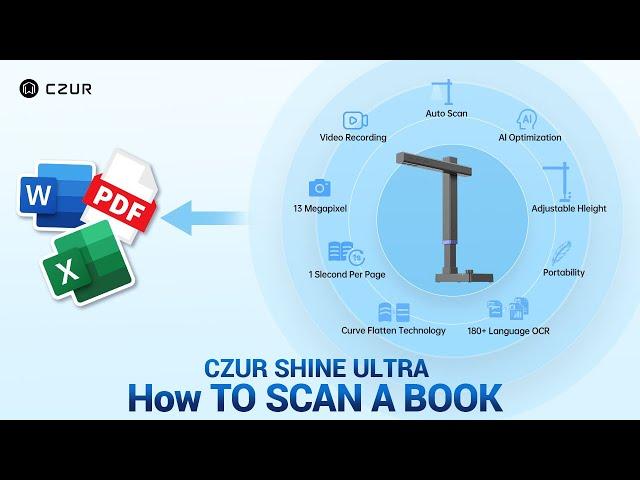 Tutorial of CZUR Shine Ultra