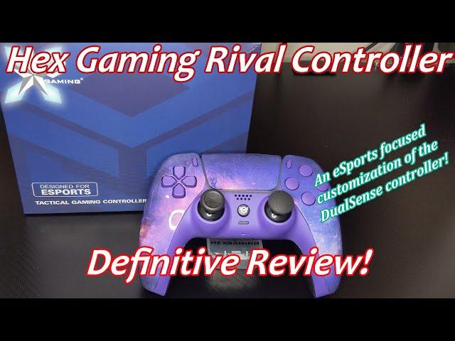 Hex Gaming Rival Controller Review: An eSports focused DualSense!