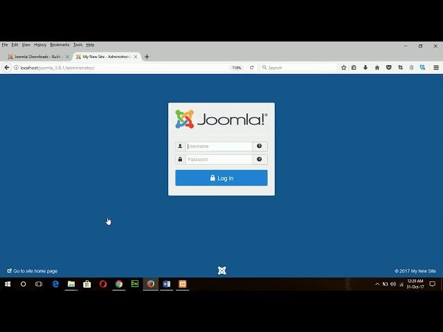 How To Install Joomla 3 on a localhost