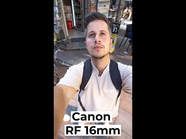 Canon RF 16mm f/2.8 STM for super-wide angle shots