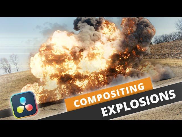 Ultimate Guide to Compositing Explossions in Davinci Resolve!