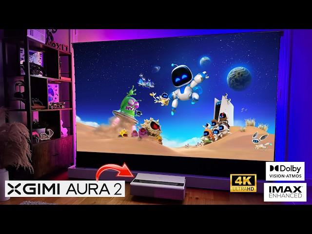 XGIMI Aura 2 | BEST 4K Ultra Short Throw Projector to Replace your TV!