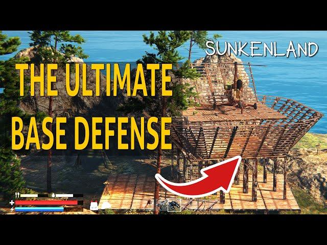 The ULTIMATE Chopper Defense! : Sunkenland Base Building and Gameplay