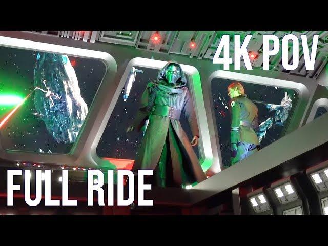 NEW Star Wars Ride | Rise of The Resistance Full Ride Through 4K | Walt Disney World