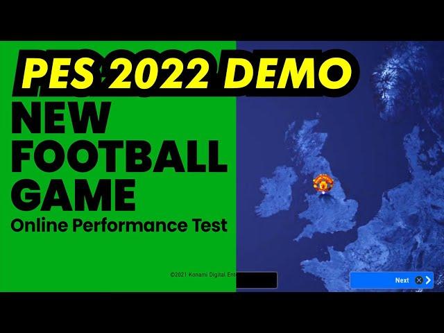 PES 2022 DEMO??? Konami New Football Game - Online Performance Test Part 2