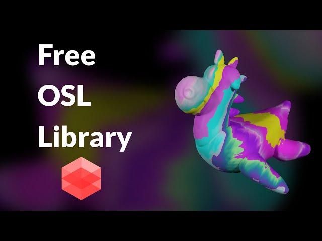 Free OSL Library You Need to Know About | Redshift | Houdini 19