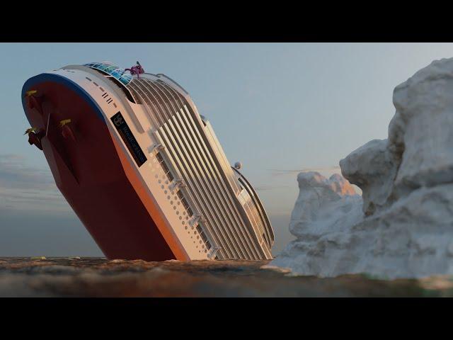 Wonder of the Seas sinks just like Titanic - What if scenario