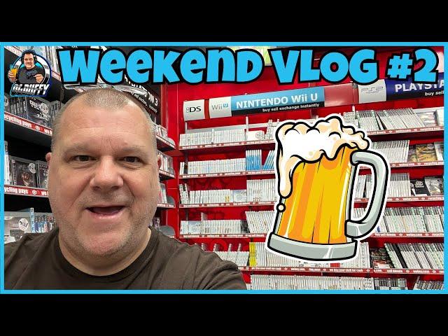 VLOG 2 - Boot Fair, CEX, Charity Shops, Retro Gaming + BEERS !