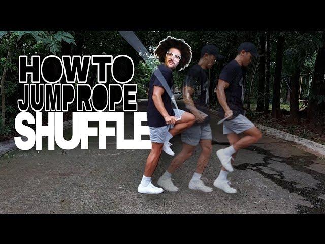 JUMP ROPE SHUFFLE TUTORIAL | Footwork series