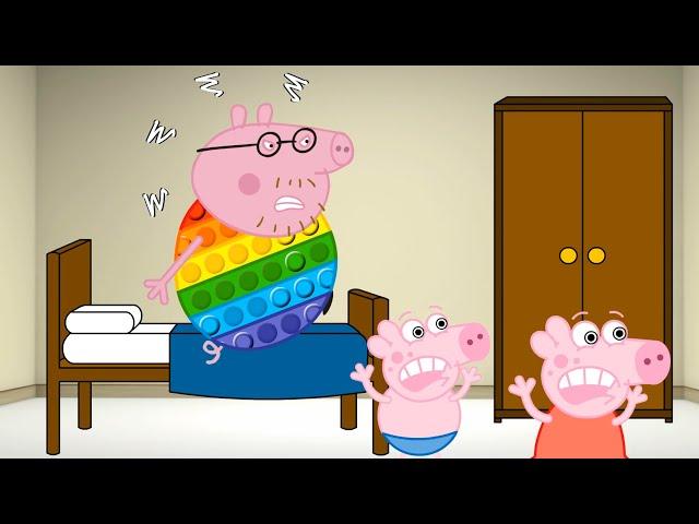 Daddy Pig vs Peppa and George - Peppa Pig X Roblox Funny Animation