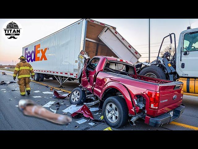 Dangerous Idiots Fastest Truck & Heavy Equipment Fails | Extreme Oversized Truck Transport #48