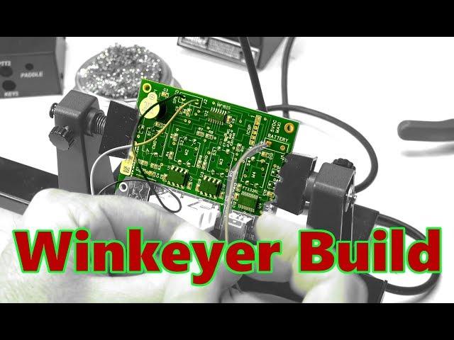 Winkeyer CW Kit Soldering Build | Beginner Ham Radio CW Training