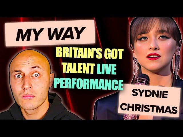 MY WAY by SYDNIE CHRISTMAS (live) - classical musician reacts/analyses