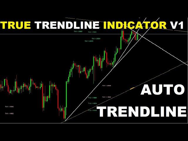 TrueTL Indicators for MT4 (True Trendline Indicator v1) How To Build Your Trendline Strategy