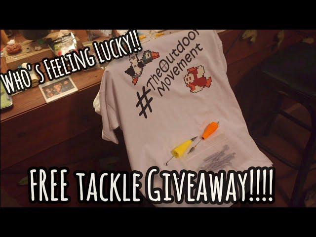 SUBSCRIBER GIVEAWAY DRAWING!!!  Popping Corks , T-shirt, Stickers, Soft Plastic Baits!