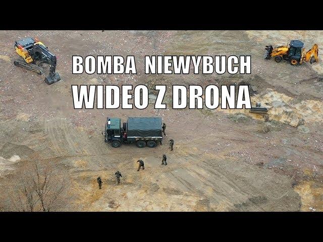 #Dron 500-kilowa bomba we Wrocławiu #Niewybuch #bomba #niewypał z czasów II Wojny Światowej