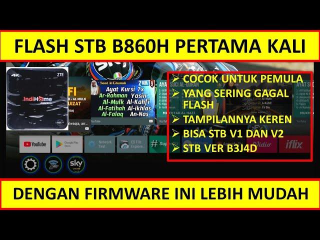 FLASH STB ZTE B860H V2.1 PERTAMA KALI SIMPEL DAN MUDAH BAGI PEMULA