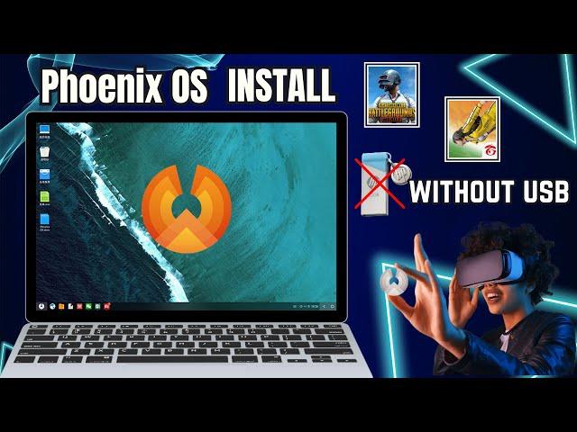 Install Phoenix OS (Latest Version) On 2/4 GB Ram PC | Android OS | Phoenix OS