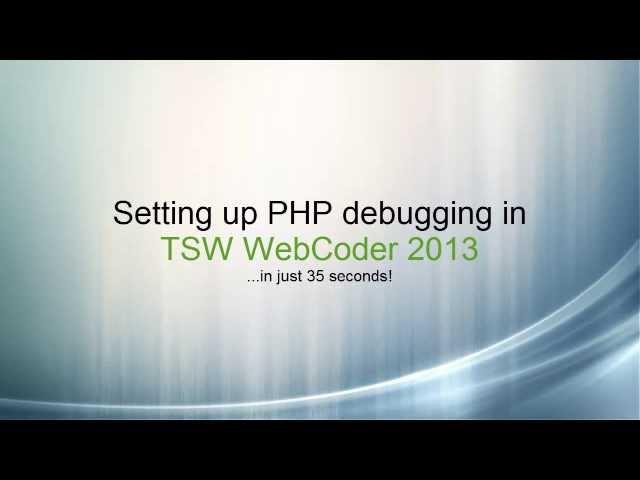 Setting up PHP debugging in 35 seconds