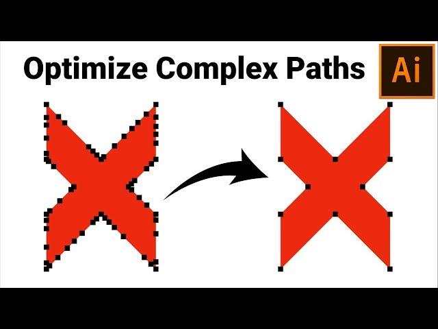 How to Optimize/Simplify Path in Adobe Illustrator Tips for Beginners