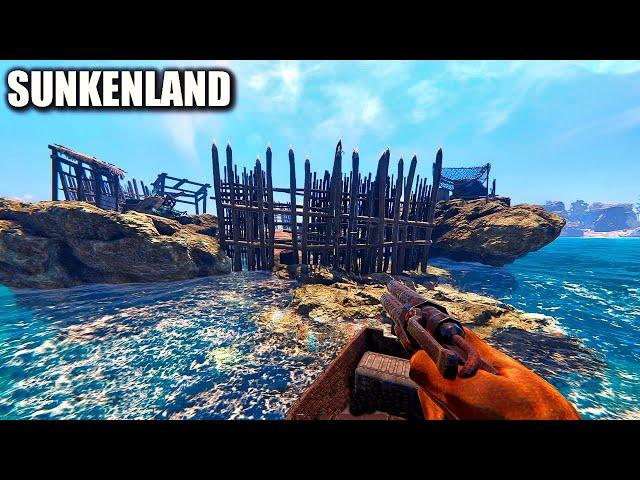 Mutant Settlement Day Seven Waterworld Survival | Sunkenland Gameplay | Part 7