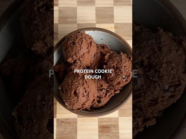 Protein cookie dough  #recipe #healthyrecipes #food