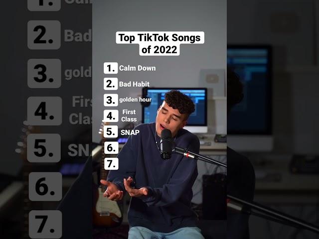 Top TikTok Songs of 2022