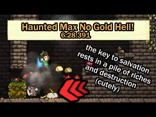 An Extremely Cursed Speedrun Challenge... (Haunted Max No Gold Hell)