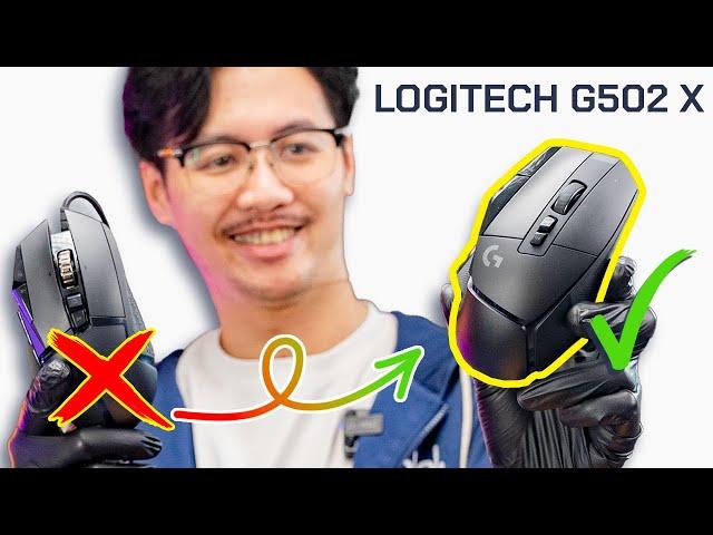 Logitech G502 X: Sự TIẾN HÓA của một HUYỀN THOẠI - So Sánh Chuột Gaming Logitech G502 và G502 X