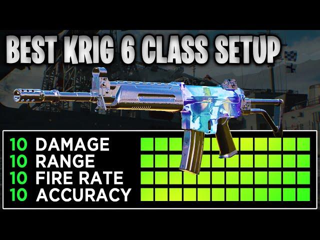 Call of Duty Cold War Krig 6 Class Setup