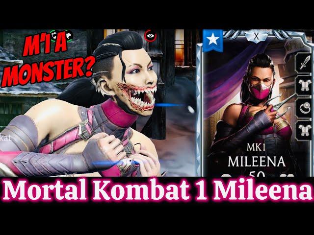 Mortal Kombat 1 Mileena Max Fusion FW Gameplay Review MK Mobile | She’s very Fast & Amazing 