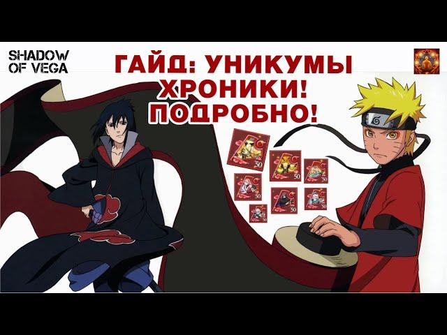 ГАЙД: УНИКУМЫ ХРОНИКИ! Тени Пика | Конфликт хидзюцу