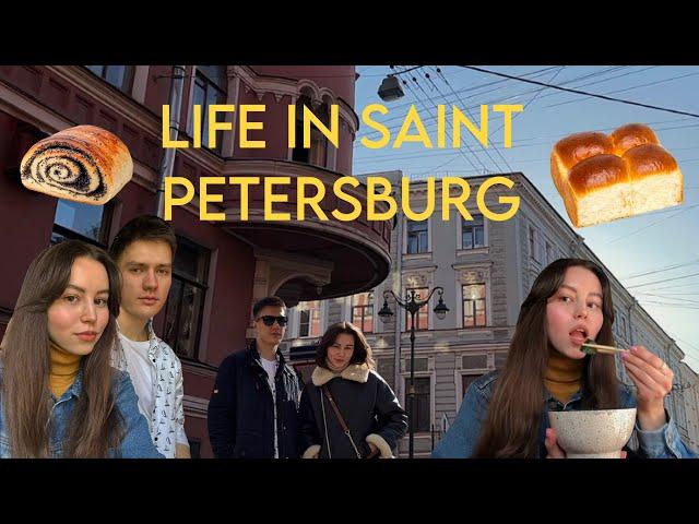 Life in Saint Petersburg: russian pastry, city wandering, russian outdoor market and more!