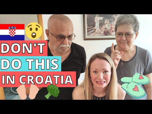 What NOT TO DO in CROATIA - 12 Things to Avoid (superstitions & more)