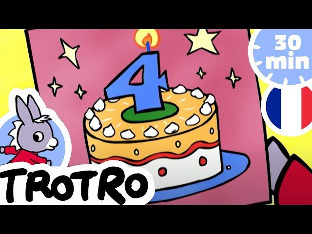 TROTRO -  Trotro et l'anniversaire de nana |NOUVELLE COMPILATION 2020|HD