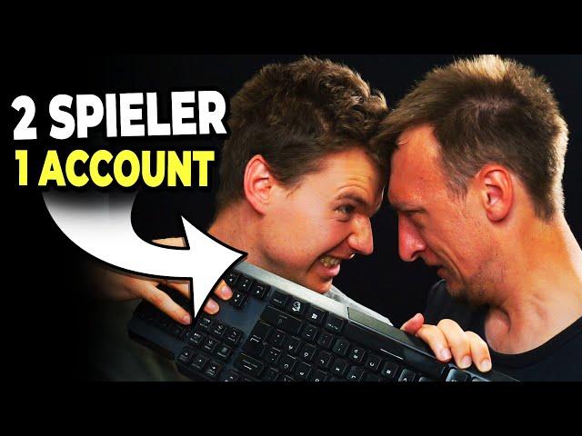 2 Leute steuern einen Minecraft Charakter!