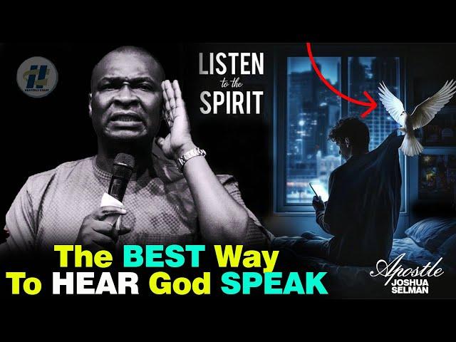 GOD WILL SPEAK CLEARLY FROM THE DEEP WHEN YOU DO THIS IMMEDIATELY BY Apostle Joshua Selman