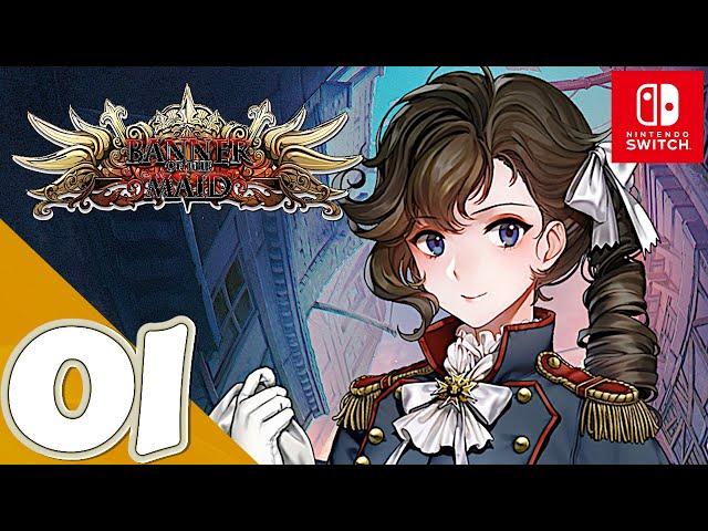 Banner of the Maid [Switch] - Gameplay Walkthrough Part 1 Prologue / [Chapter 1 - 3] - No Commentary